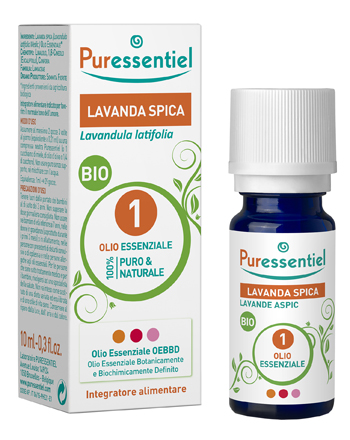 PURESSENTIEL LAVANDA SPICA OLIO ESSENZIALE BIO 10 ML - Gruppofarmastore.it