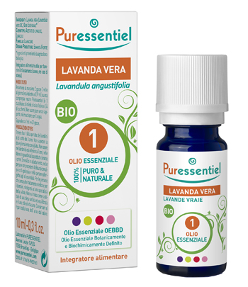 PURESSENTIEL LAVANDA VERA OLIO ESSENZIALE BIO 10 ML - Gruppofarmastore.it