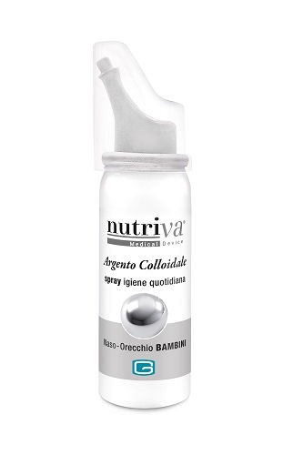 NUTRIVA ARGENTO COLLOIDALE NASO/ORECCHIE 30 ML - Gruppofarmastore.it