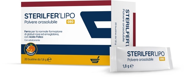 STERILFER LIPO ORO 20 BUSTINE - Gruppofarmastore.it