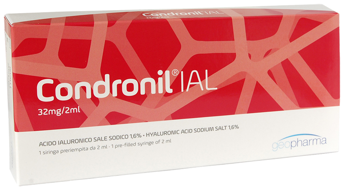 SIRINGA INTRA-ARTICOLARE CONDRONIL IAL ACIDO IALURONICO 1,6% 2 ML - Gruppofarmastore.it