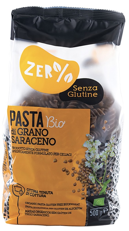 ZERO% GLUTINE FUSILLI GRANO SARACENO BIO 500 G - Gruppofarmastore.it