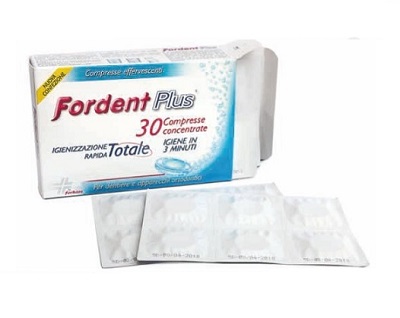 FORDENT PLUS 30 COMPRESSE CONCENTRATE PER DENTIERE E APPARECCHI ORTODONTICI - Gruppofarmastore.it