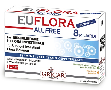 EUFLORA ADVANCE ALL FREE 24 CAPSULE - Gruppofarmastore.it