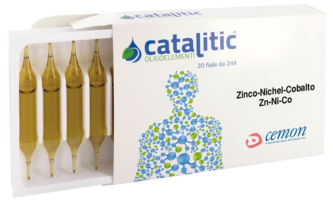 CATALITIC OLIGOELEMENTI ZINCO NICHEL COBALTO ZN-NI-CO 20 AMPOLLE - Gruppofarmastore.it