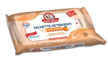 SANO E BELLO SALVIETTE DETERGENTI AI FIORI D'AGRUMI 50 PEZZI - Gruppofarmastore.it