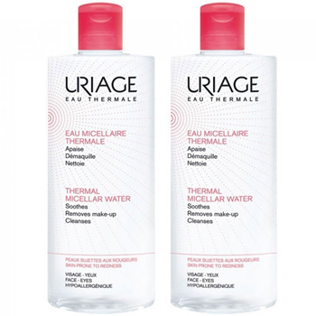 URIAGE EAU MICELLARE PER PELLI ARROSSATE 1+1 - Gruppofarmastore.it