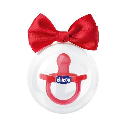 CHICCO GOMMOTTO ROSSO IN SILICONE 0-6 MESI - Gruppofarmastore.it
