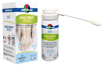 MASTER-AID FOOT CARE CRIO SPRAY VERRUCHE 50 ML - Gruppofarmastore.it