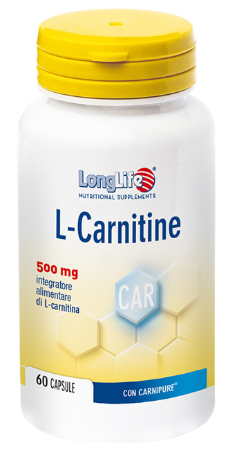 LONGLIFE L-CARNITINE 60 CAPSULE DI GELATINA DA 960 MG - Gruppofarmastore.it