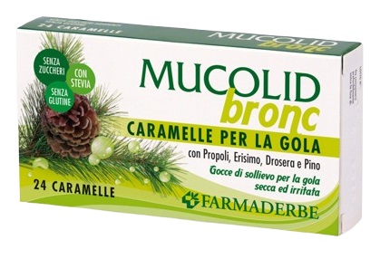 MUCOLID BRONC 24 CARAMELLE - Gruppofarmastore.it