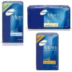 PANNOLONE SAGOMATO MASCHILE TENA MEN LIVELLO 3 16 PEZZI - Gruppofarmastore.it