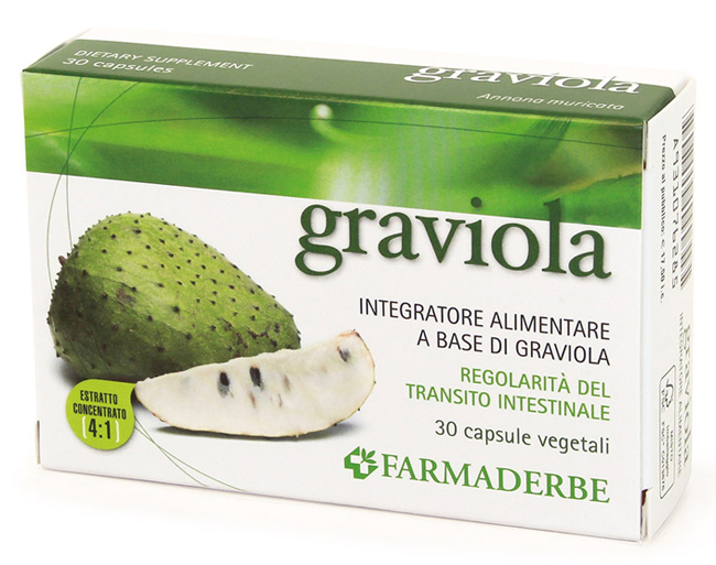 GRAVIOLA 30 CAPSULE - Gruppofarmastore.it