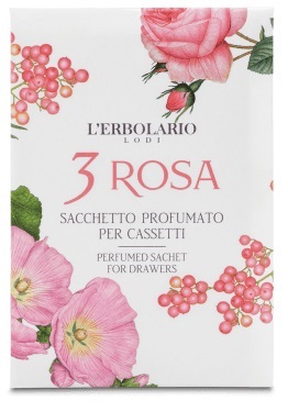 3 ROSA SACCHETTO PROFUMATO PER CASSETTI - Gruppofarmastore.it