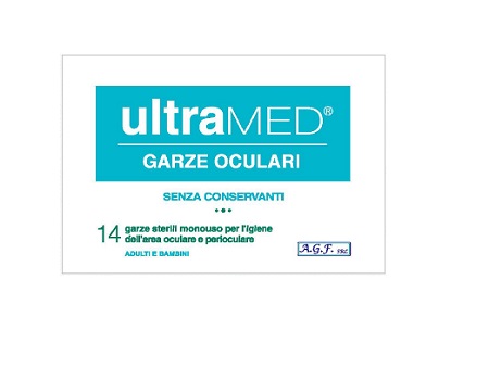 GARZA OCULARE ULTRAMED 14 PEZZI - Gruppofarmastore.it