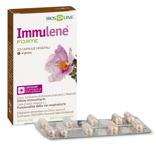 BIOSLINE IMMULENE FORTE 20 CAPSULE - Gruppofarmastore.it