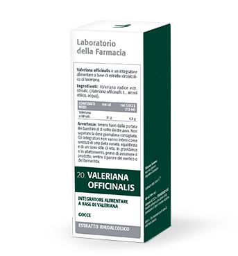 LABORATORIO DELLA FARMACIA VALERIANA ESTRATTO IDROALCOLICO 50 ML - Gruppofarmastore.it