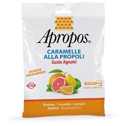 APROPOS CARAMELLE ALLA PROPOLI GUSTO AGRUMI 50 G - Gruppofarmastore.it