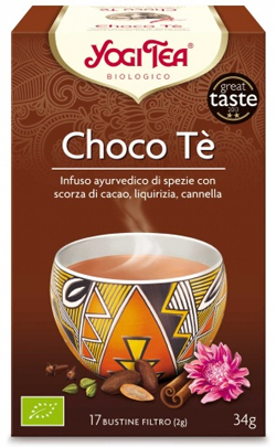 YOGI TEA CHOCO TE' BIOLOGICO 34 G - Gruppofarmastore.it