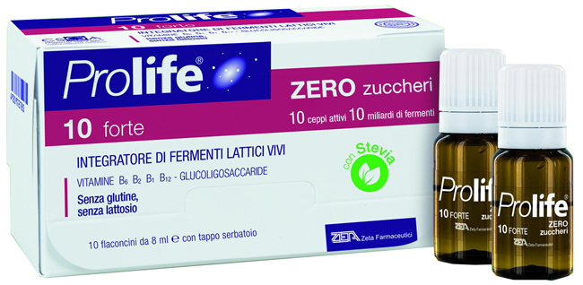 PROLIFE 10 MILIARDI ZERO ZUCCHERO 10 FLACONI DA 8 ML - Gruppofarmastore.it