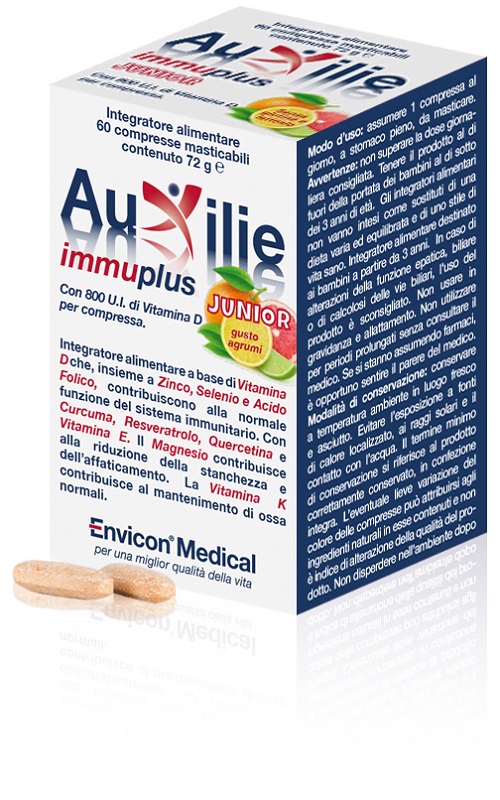 AUXILIE IMMUPLUS JUNIOR 30 COMPRESSE - Gruppofarmastore.it