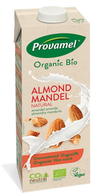 PROVAMEL LATTE DI MANDORLE SENZA ZUCCHERI AGGIUNTI 1 LITRO - Gruppofarmastore.it