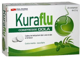 KURAFLU GOLA EUCALIPTO 20 COMPRESSE 1,5 G - Gruppofarmastore.it