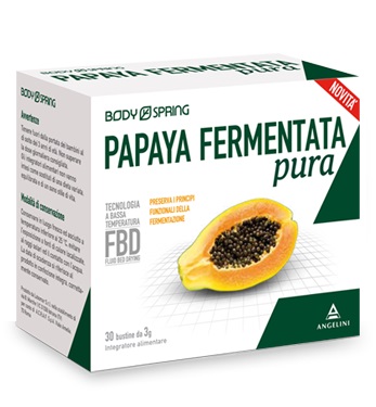 BODY SPRING PAPAYA FERMENTATA PURA 30 BUSTINE - Gruppofarmastore.it
