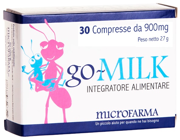 GO-MILK 30 COMPRESSE - Gruppofarmastore.it