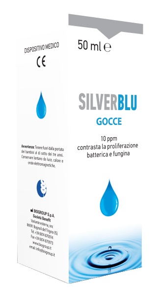 SILVER BLU GOCCE 50 ML - Gruppofarmastore.it
