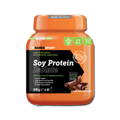 SOY PROTEIN ISOLATE DELICIOUS CHOCOLATE POLVERE 500 G - Gruppofarmastore.it