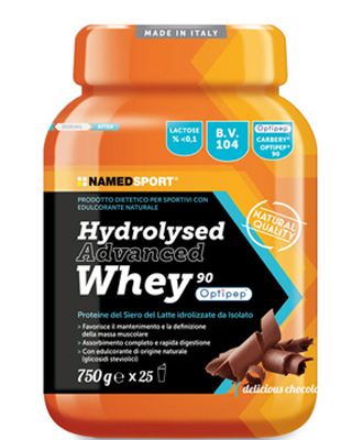 HYDROLYSED ADVANCED WHEY DELICIOUS CHOCOLATE BARATTOLO POLVERE ORALE 750 G - Gruppofarmastore.it