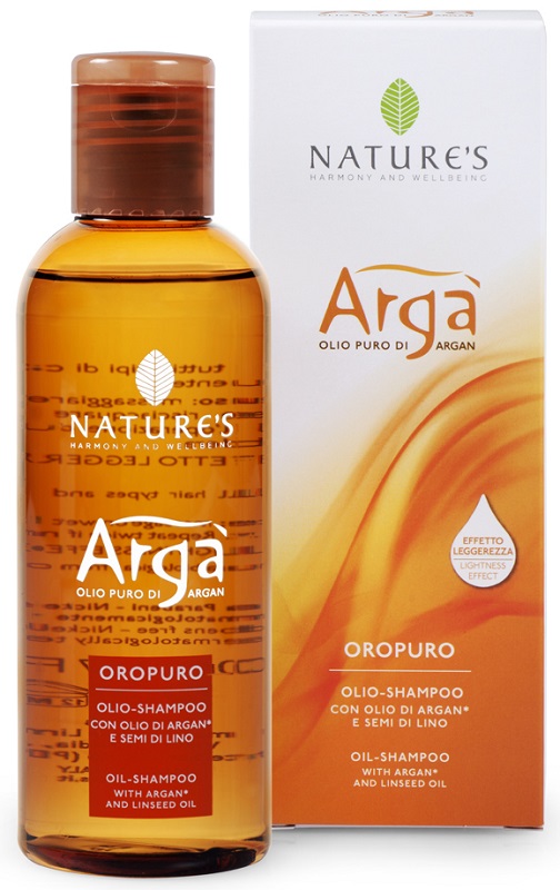 ARGA' OLIO SHAMPOO 200 ML NATURE'S - Gruppofarmastore.it
