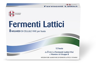 MATT DIVISIONE PHARMA FERMENTI LATTICI 12 BUSTINE - Gruppofarmastore.it