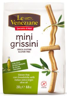 LE VENEZIANE MINI GRISSINI 250 G - Gruppofarmastore.it