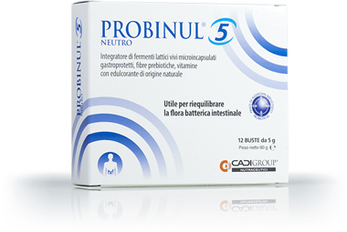 PROBINUL 5 NEUTRO 12 BUSTINE - Gruppofarmastore.it