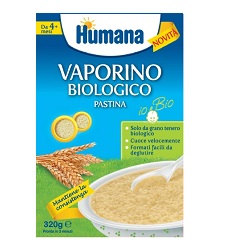 HUMANA VAPORINO PASTINA BIOLOGICA 320 G - Gruppofarmastore.it