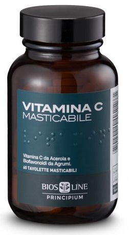 PRINCIPIUM VITAMINA C NATURALE 60 COMPRESSE MASTICABILI 72 G - Gruppofarmastore.it