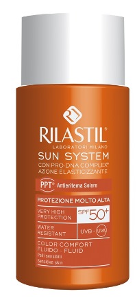RILASTIL SUN SYSTEM PHOTO PROTECTION THERAPY SPF50+ COMFORT COLOR 50 ML - Gruppofarmastore.it