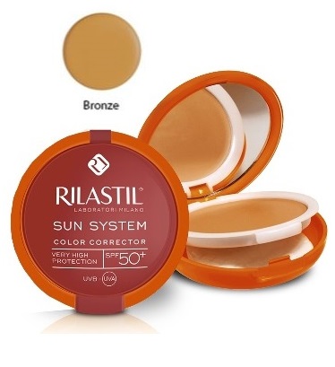 RILASTIL SUN SYSTEM PHOTO PROTECTION THERAPY SPF50+ COMPATTO BRONZE 10 ML - Gruppofarmastore.it