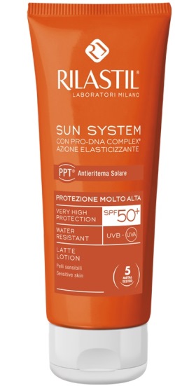 RILASTIL SUN SYSTEM PHOTO PROTECTION THERAPY SPF50+ LATTE 100 ML - Gruppofarmastore.it