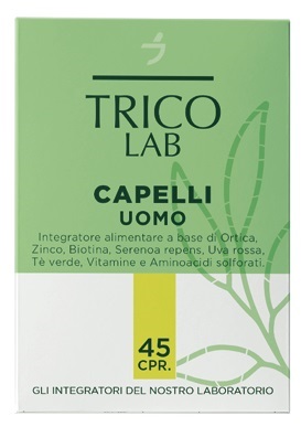 LABORATORIO DELLA FARMACIA TRICOLAB CAPELLI UOMO 45 COMPRESSE - Gruppofarmastore.it