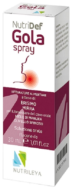 NUTRIDEF GOLA SPRAY 30 ML - Gruppofarmastore.it