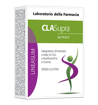 LABORATORIO DELLA FARMACIA CLA SUPRA 30 PERLE LINEA LINEASLIM - Gruppofarmastore.it
