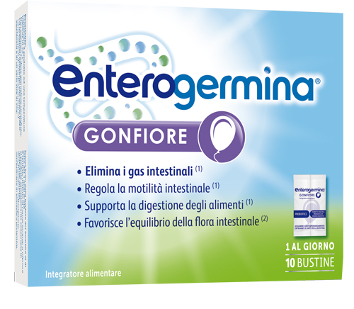 ENTEROGERMINA GONFIORE 10 BUSTINE BIPARTITE - Gruppofarmastore.it