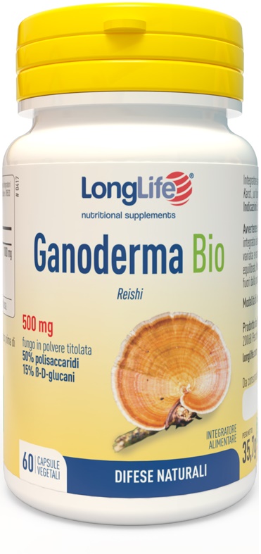 LONGLIFE GANODERMA BIO 60 CAPSULE - Gruppofarmastore.it