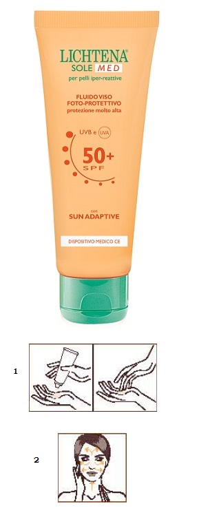 LICHTENA SOLE MED FLUIDO FOTO PROTETTIVO SPF50+ - Gruppofarmastore.it
