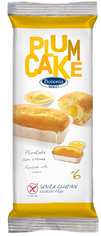 BONONIA PLUMCAKE CREMA SENZA GLUTINE 6 X 45 G - Gruppofarmastore.it