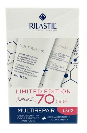 RILASTIL MULTIREPAIR CREMA IDR + OCCHI 500 ML - Gruppofarmastore.it