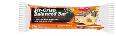 FIT CRISP BALANCED BARRETTA YOGURT PEACH 38 G - Gruppofarmastore.it